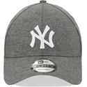 petten-gebogen-grijs-verstelbaar-9forty-jersey-van-new-york-yankees-mlb-van-new-era