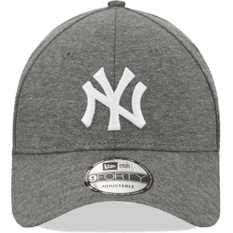 petten-gebogen-grijs-verstelbaar-9forty-jersey-van-new-york-yankees-mlb-van-new-era