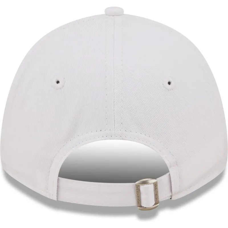 petten-gebogen-wit-verstelbaar-voor-kinderen-9forty-league-essential-van-los-angeles-dodgers-mlb-van-new-era