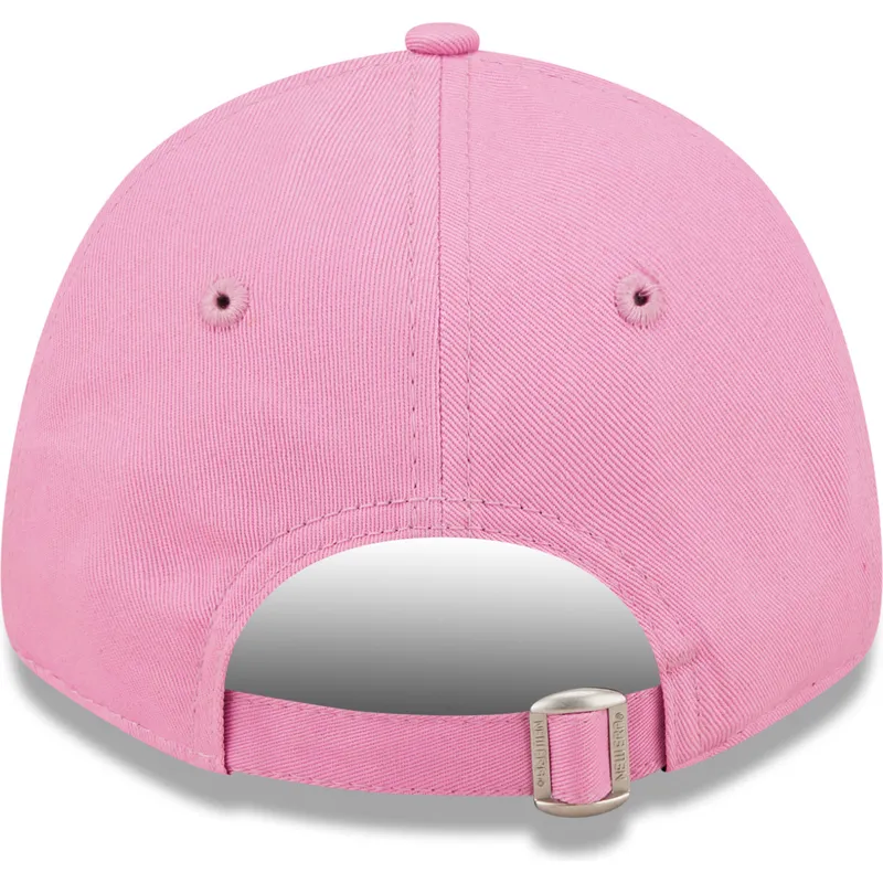 petten-gebogen-roze-verstelbaar-voor-kinderen-9forty-league-essential-van-new-york-yankees-mlb-van-new-era petten-gebogen-roze-verstelbaar-voor-kinderen-9forty-league-essential-van-new-york-yankees-mlb-van-new-era