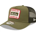 petten-gebogen-groen-snapback-buffalo-new-york-a-frame-state-patch-van-new-era
