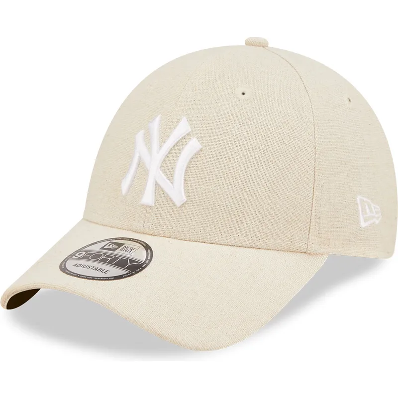 petten-gebogen-beige-verstelbaar-9forty-linen-van-new-york-yankees-mlb-van-new-era petten-gebogen-beige-verstelbaar-9forty-linen-van-new-york-yankees-mlb-van-new-era