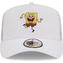 petten-gebogen-wit-snapback-a-frame-van-spongebob-van-new-era