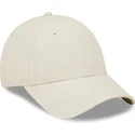 petten-gebogen-beige-verstelbaar-9forty-monogram-van-new-york-yankees-mlb-van-new-era