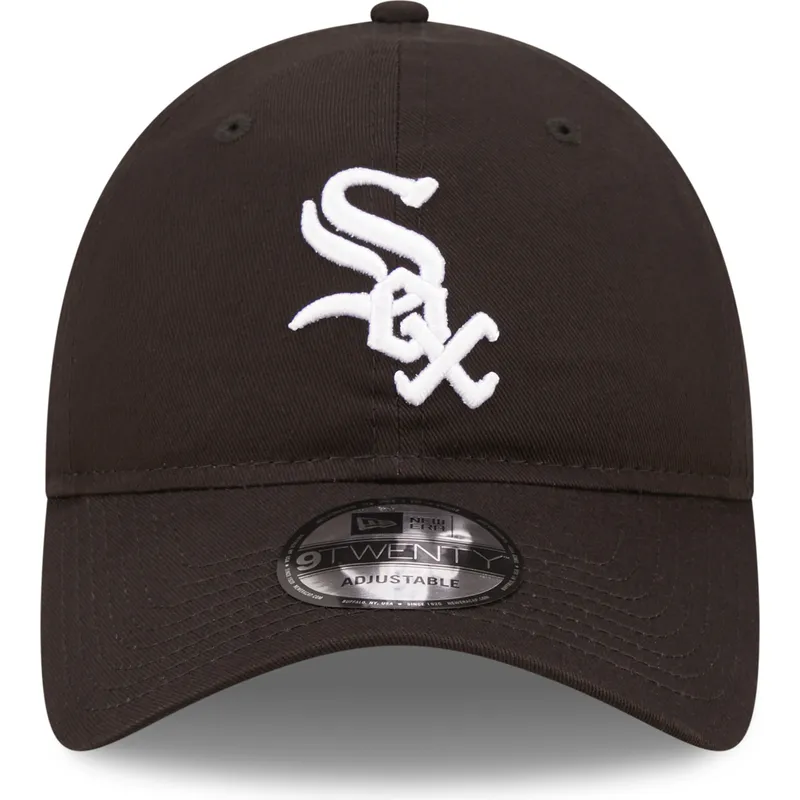 petten-gebogen-zwart-verstelbaar-9twenty-league-essential-van-chicago-white-sox-mlb-van-new-era petten-gebogen-zwart-verstelbaar-9twenty-league-essential-van-chicago-white-sox-mlb-van-new-era