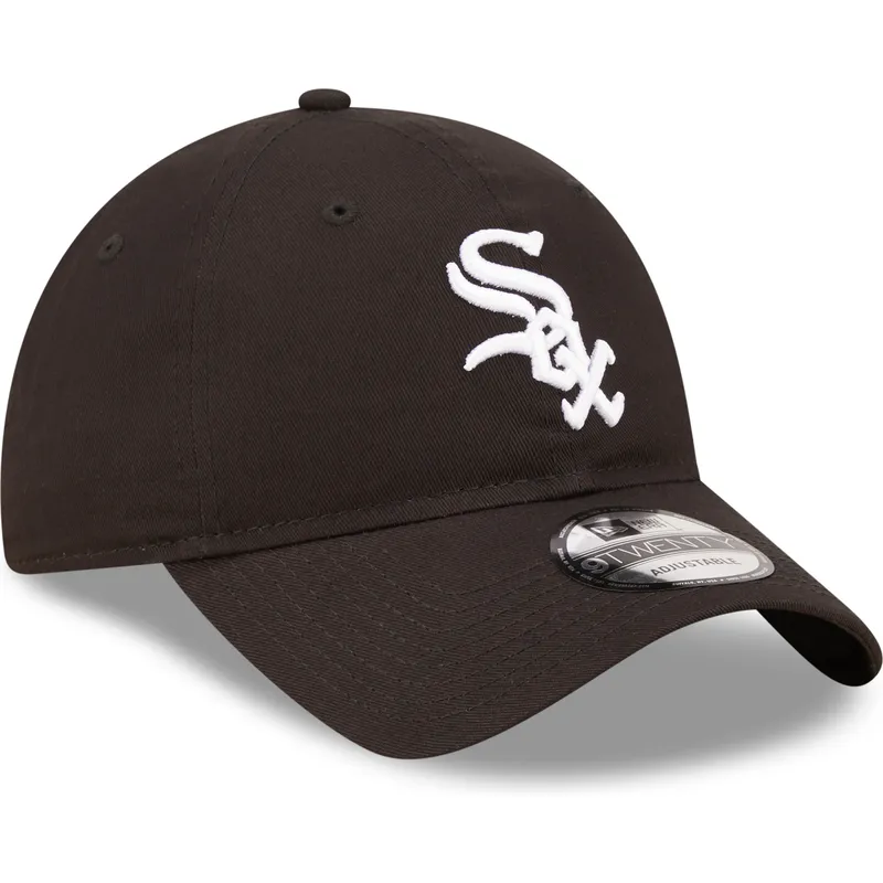 petten-gebogen-zwart-verstelbaar-9twenty-league-essential-van-chicago-white-sox-mlb-van-new-era petten-gebogen-zwart-verstelbaar-9twenty-league-essential-van-chicago-white-sox-mlb-van-new-era