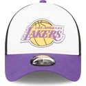 petten-gebogen-paars-snapback-a-frame-frame-team-colour-van-los-angeles-lakers-nba-van-new-era