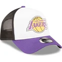 petten-gebogen-paars-snapback-a-frame-frame-team-colour-van-los-angeles-lakers-nba-van-new-era