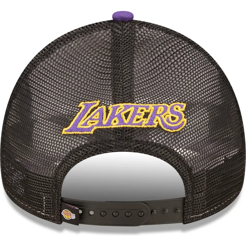 petten-gebogen-paars-snapback-a-frame-frame-team-colour-van-los-angeles-lakers-nba-van-new-era