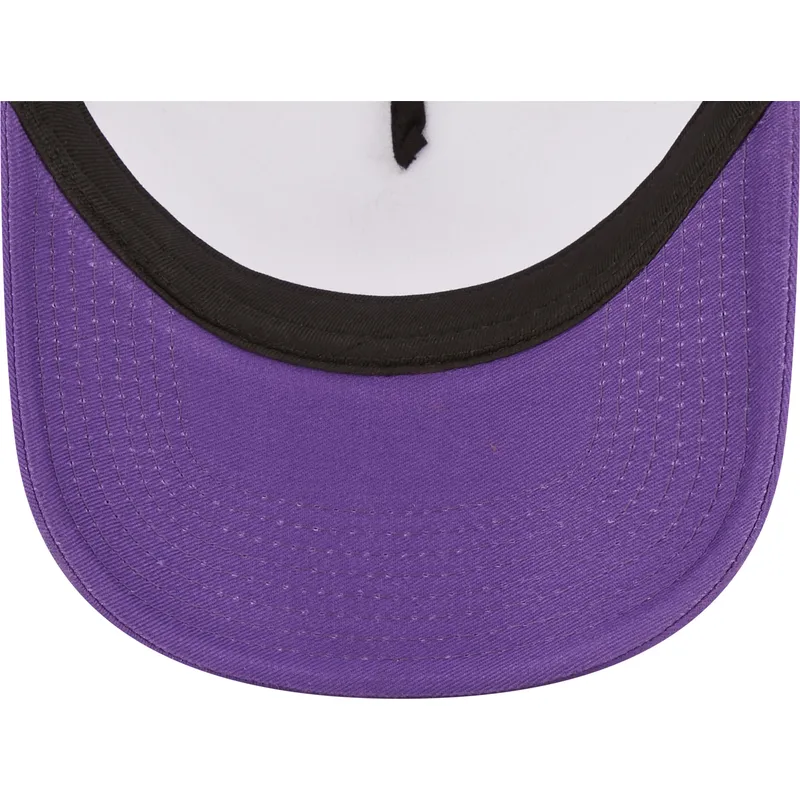 petten-gebogen-paars-snapback-a-frame-frame-team-colour-van-los-angeles-lakers-nba-van-new-era