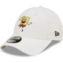 petten-gebogen-wit-verstelbaar-9forty-van-spongebob-van-new-era