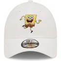 petten-gebogen-wit-verstelbaar-9forty-van-spongebob-van-new-era