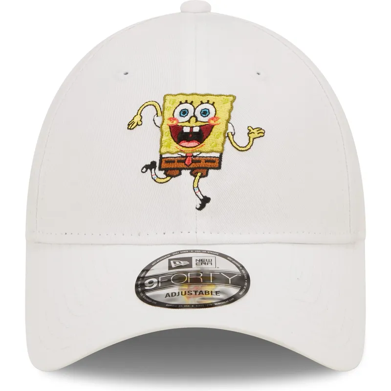 petten-gebogen-wit-verstelbaar-9forty-van-spongebob-van-new-era