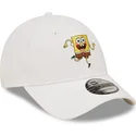 petten-gebogen-wit-verstelbaar-9forty-van-spongebob-van-new-era