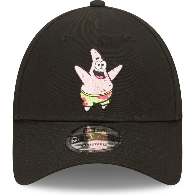petten-gebogen-zwart-verstelbaar-9forty-van-patrick-ster-spongebob-van-new-era