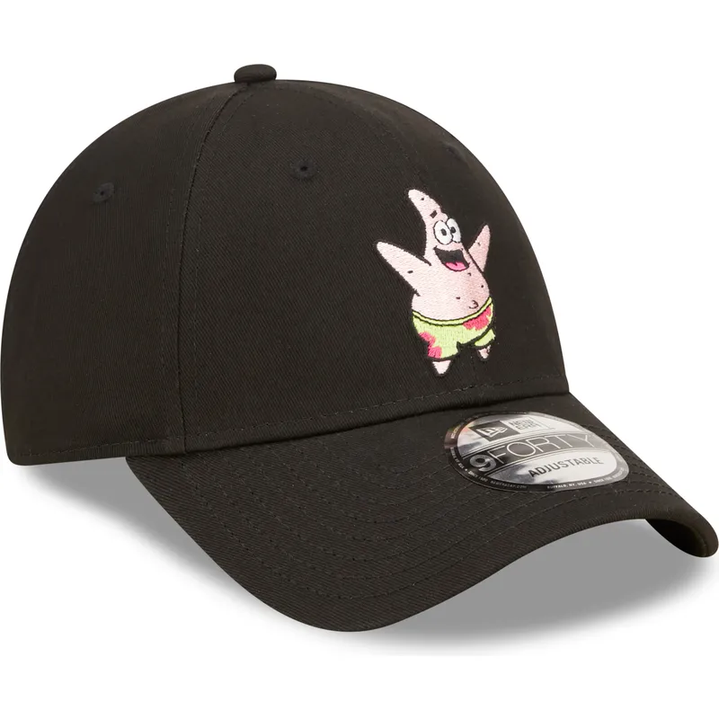 petten-gebogen-zwart-verstelbaar-9forty-van-patrick-ster-spongebob-van-new-era