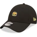 petten-gebogen-zwart-verstelbaar-good-burger-good-life-9forty-food-icon-van-new-era