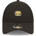 petten-gebogen-zwart-verstelbaar-good-burger-good-life-9forty-food-icon-van-new-era