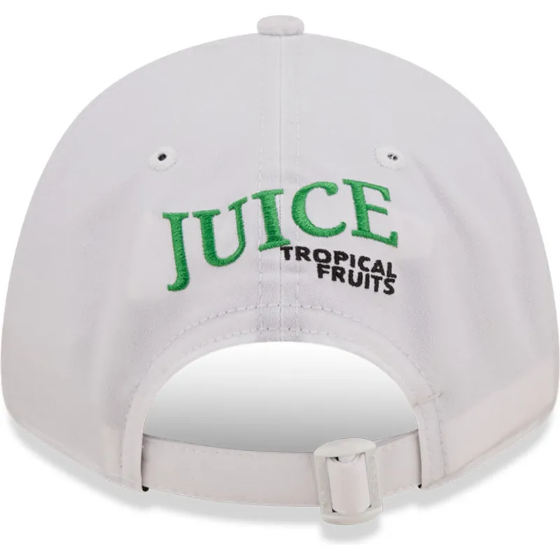 petten-gebogen-wit-verstelbaar-juice-tropical-fruits-9forty-food-icon-van-new-era