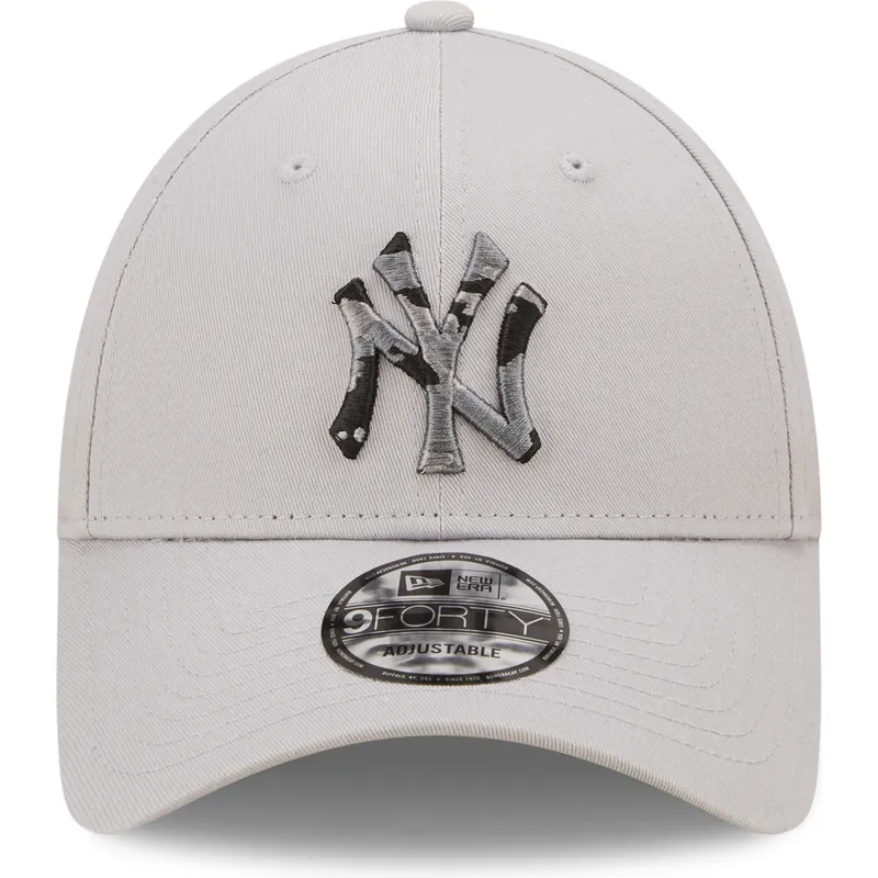 petten-gebogen-grijs-verstelbaar-9forty-seasonal-infill-van-new-york-yankees-mlb-van-new-era