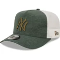 petten-gebogen-groen-snapback-a-frame-jersey-essential-van-new-york-yankees-mlb-van-new-era