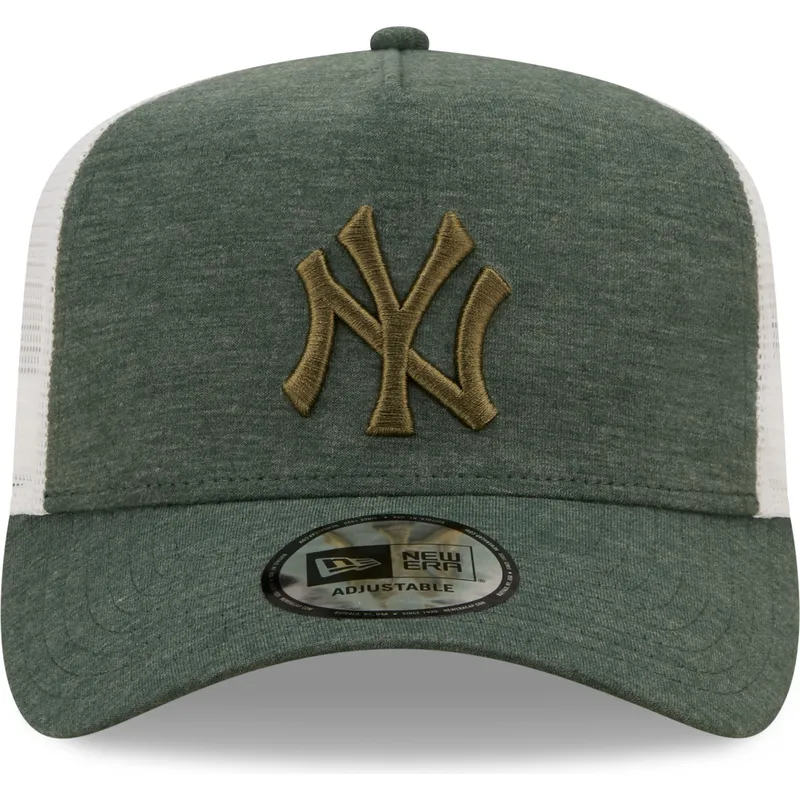petten-gebogen-groen-snapback-a-frame-jersey-essential-van-new-york-yankees-mlb-van-new-era