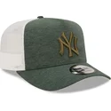 petten-gebogen-groen-snapback-a-frame-jersey-essential-van-new-york-yankees-mlb-van-new-era