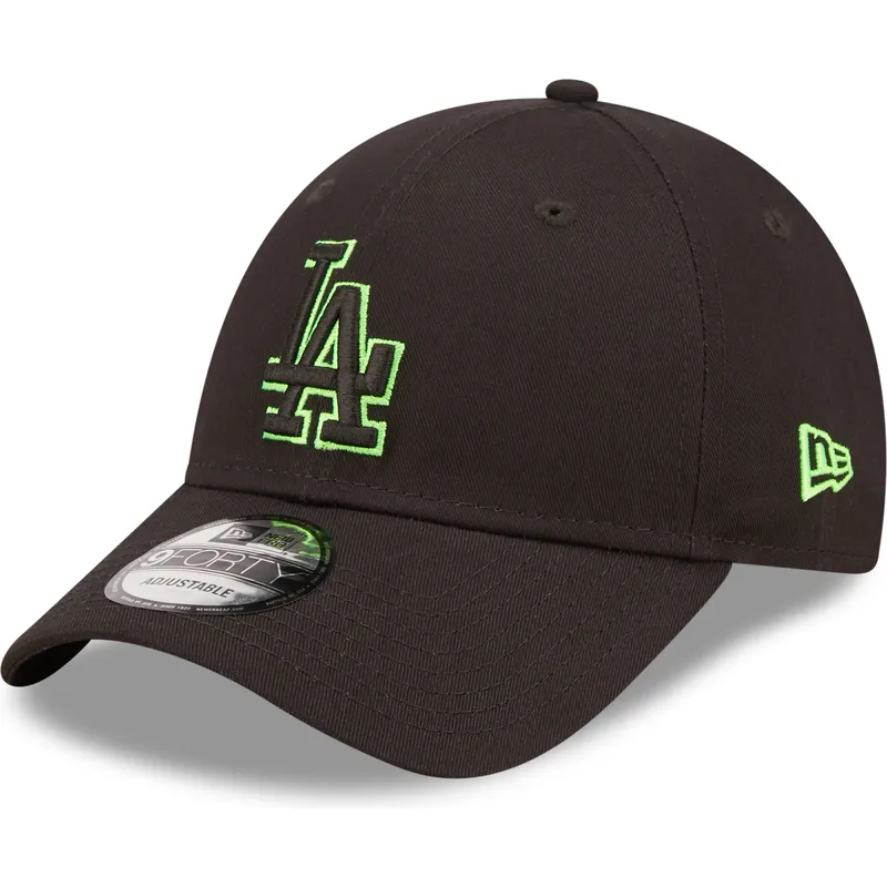 petten-gebogen-zwart-verstelbaar-9forty-neon-outline-van-los-angeles-dodgers-mlb-van-new-era petten-gebogen-zwart-verstelbaar-9forty-neon-outline-van-los-angeles-dodgers-mlb-van-new-era