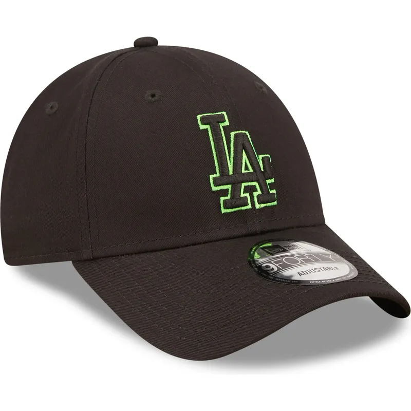 petten-gebogen-zwart-verstelbaar-9forty-neon-outline-van-los-angeles-dodgers-mlb-van-new-era petten-gebogen-zwart-verstelbaar-9forty-neon-outline-van-los-angeles-dodgers-mlb-van-new-era