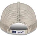 petten-gebogen-beige-verstelbaar-a-frame-home-field-van-los-angeles-dodgers-mlb-van-new-era