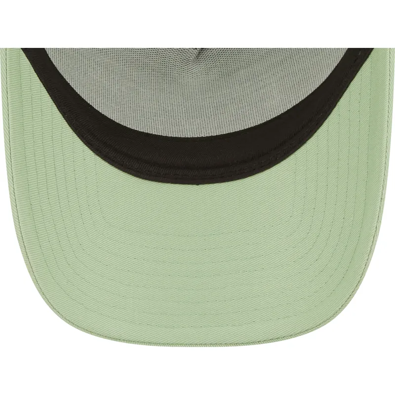 petten-gebogen-groen-snapback-a-frame-tonal-mesh-van-new-york-yankees-mlb-van-new-era