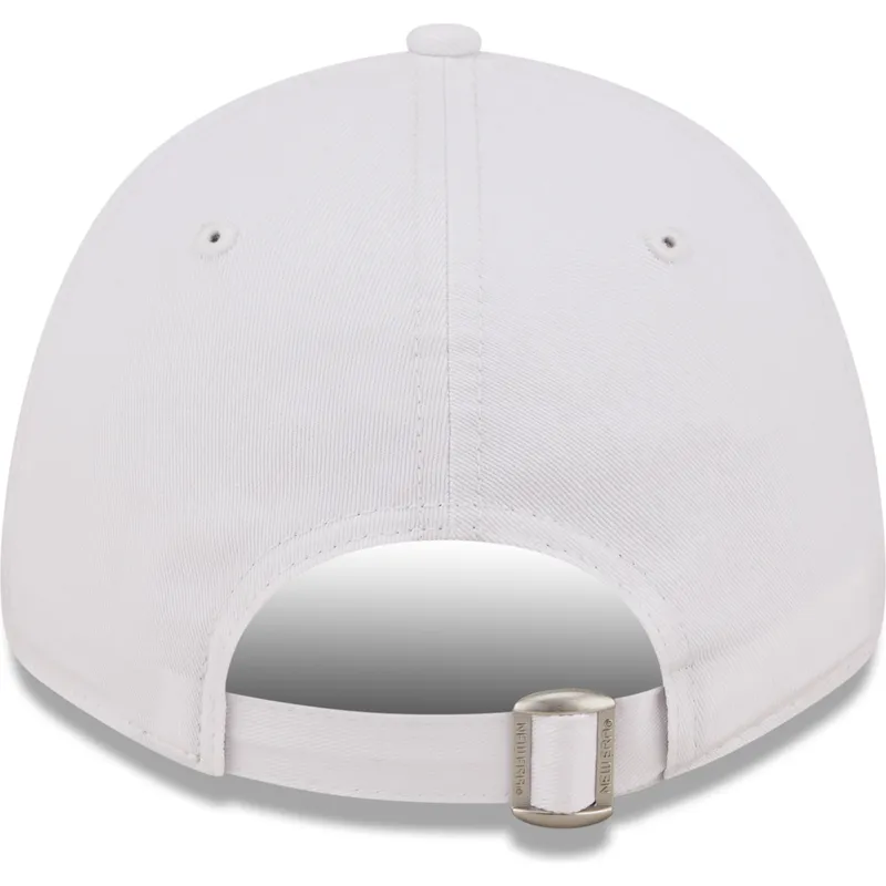 petten-gebogen-wit-verstelbaar-rosa-9forty-league-essential-van-new-york-yankees-mlb-van-new-era