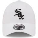 petten-gebogen-wit-verstelbaar-9forty-league-essential-van-chicago-white-sox-mlb-van-new-era