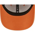 petten-gebogen-oranje-verstelbaar-9forty-league-essential-van-new-york-yankees-mlb-van-new-era