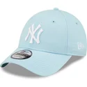 petten-gebogen-blauw-verstelbaar-9forty-league-essential-van-new-york-yankees-mlb-van-new-era