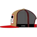 petten-plat-bruin-snapback-casf-mo4-mickey-mouse-disney-van-capslab