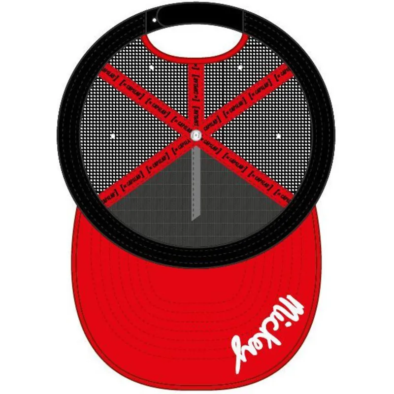 petten-plat-bruin-snapback-casf-mo4-mickey-mouse-disney-van-capslab