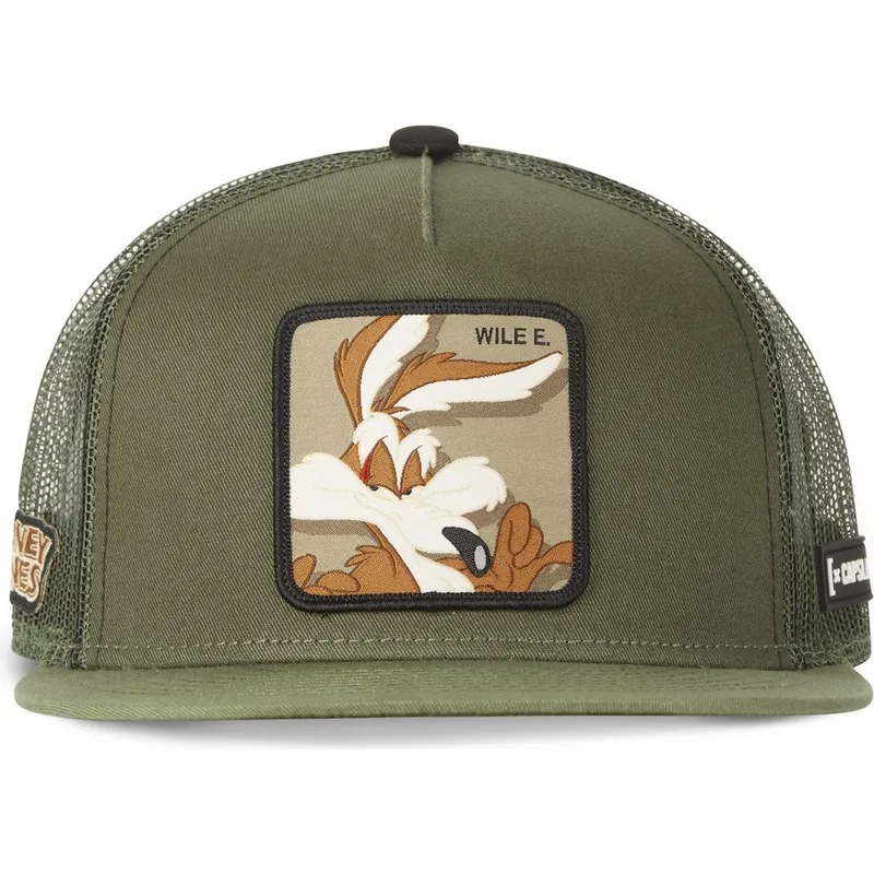 petten-plat-groen-snapback-casf-wi4-coyote-looney-tunes-van-capslab petten-plat-groen-snapback-casf-wi4-coyote-looney-tunes-van-capslab