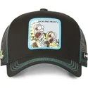 petten-gebogen-zwart-snapback-re3-rick-en-morty-van-capslab
