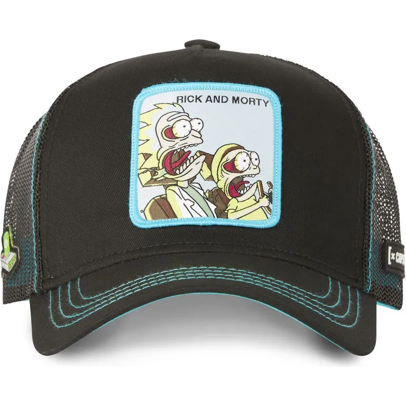 petten-gebogen-zwart-snapback-re3-rick-en-morty-van-capslab
