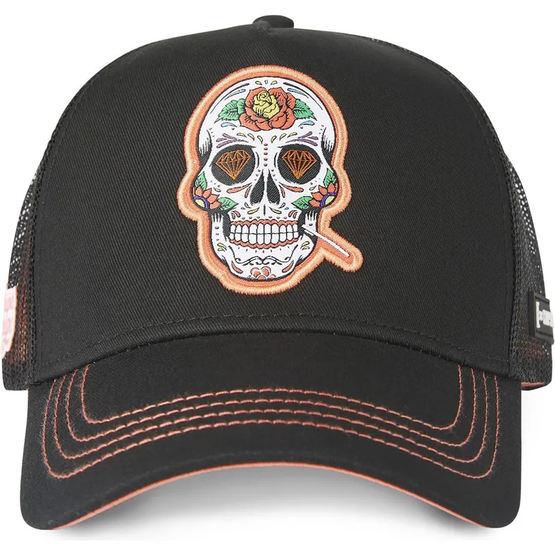 petten-gebogen-zwart-snapback-cc7-chupa-chups-van-capslab petten-gebogen-zwart-snapback-cc7-chupa-chups-van-capslab
