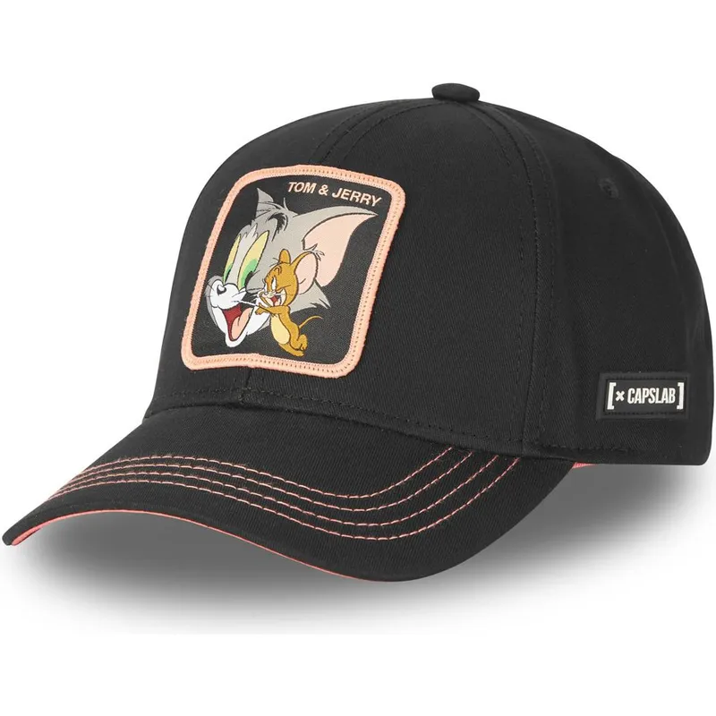 petten-gebogen-zwart-verstelbaar-tj3-tom-en-jerry-looney-tunes-van-capslab