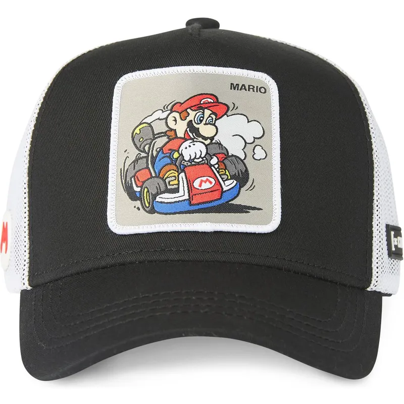 petten-gebogen-zwart-snapback-kart-dri2-bros-mario-super-mario-bros-van-capslab