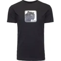 t-shirt-korte-mouw-zwart-black-panther-big-cat-the-farm-van-goorin-bros