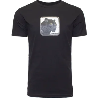 t-shirt-korte-mouw-zwart-black-panther-big-cat-the-farm-van-goorin-bros