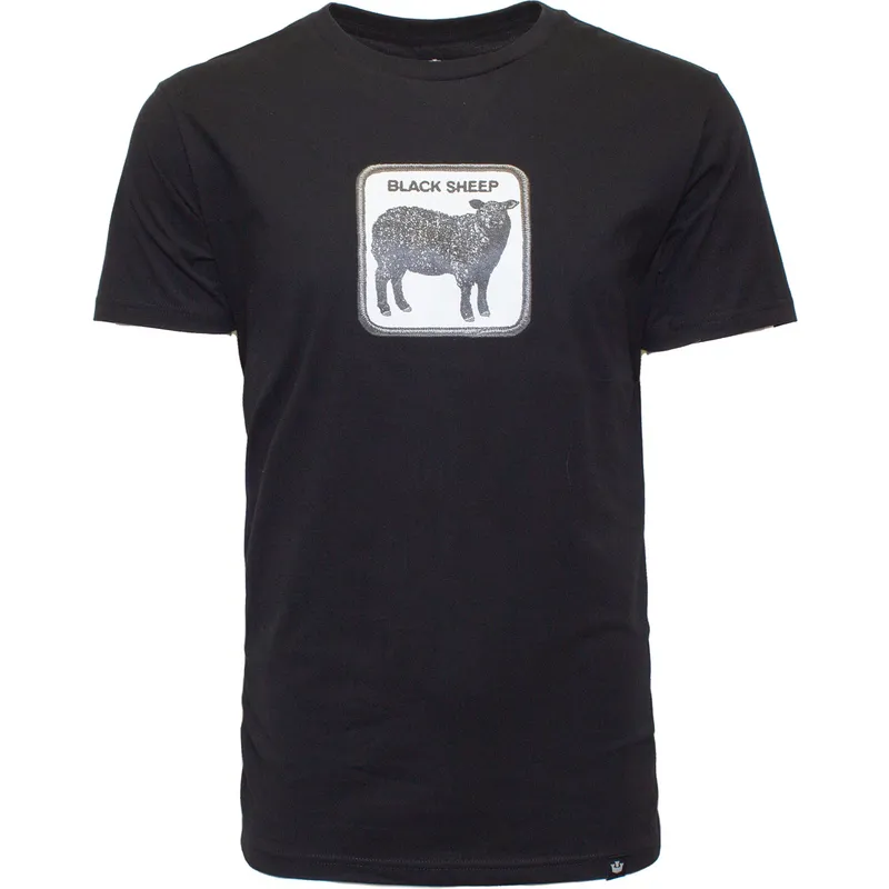 t-shirt-korte-mouw-zwart-black-sheep-outcast-the-farm-van-goorin-bros