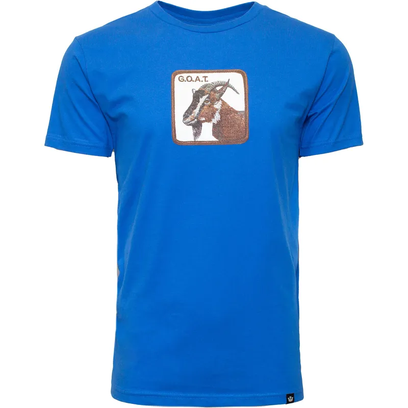 t-shirt-korte-mouw-blauw-goat-flat-hand-the-farm-van-goorin-bros