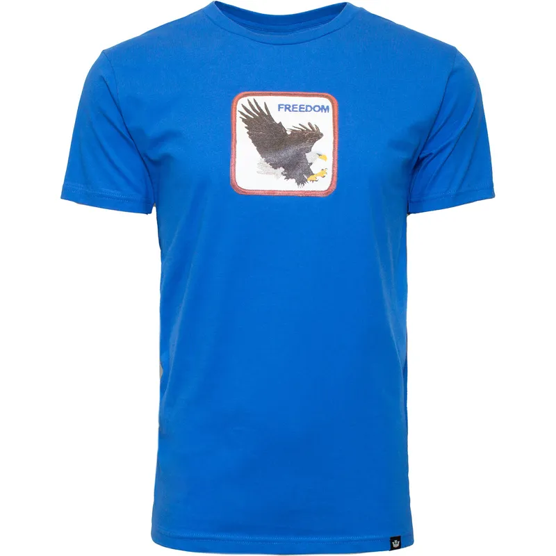 t-shirt-korte-mouw-blauw-freedom-pinion-the-farm-van-goorin-bros