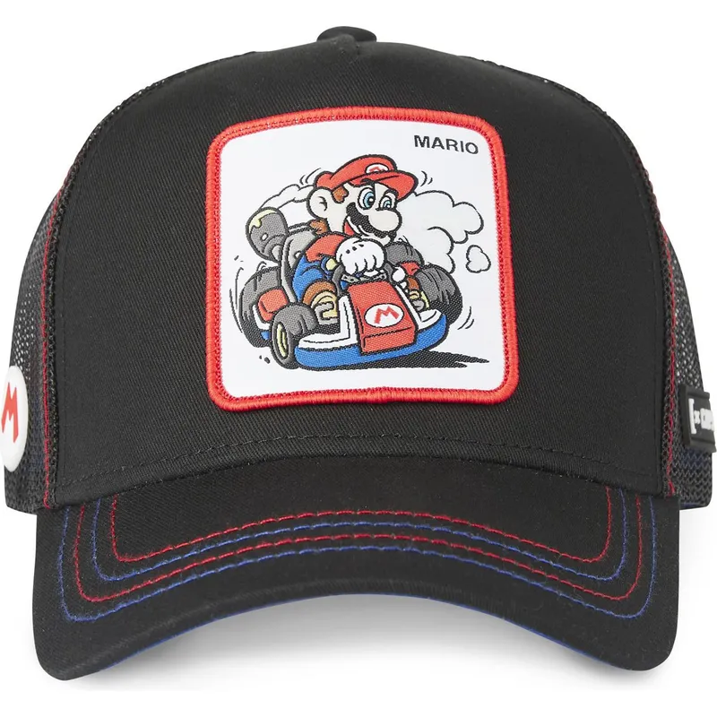 petten-gebogen-zwart-snapback-kart-dri1-bros-mario-super-mario-bros-van-capslab