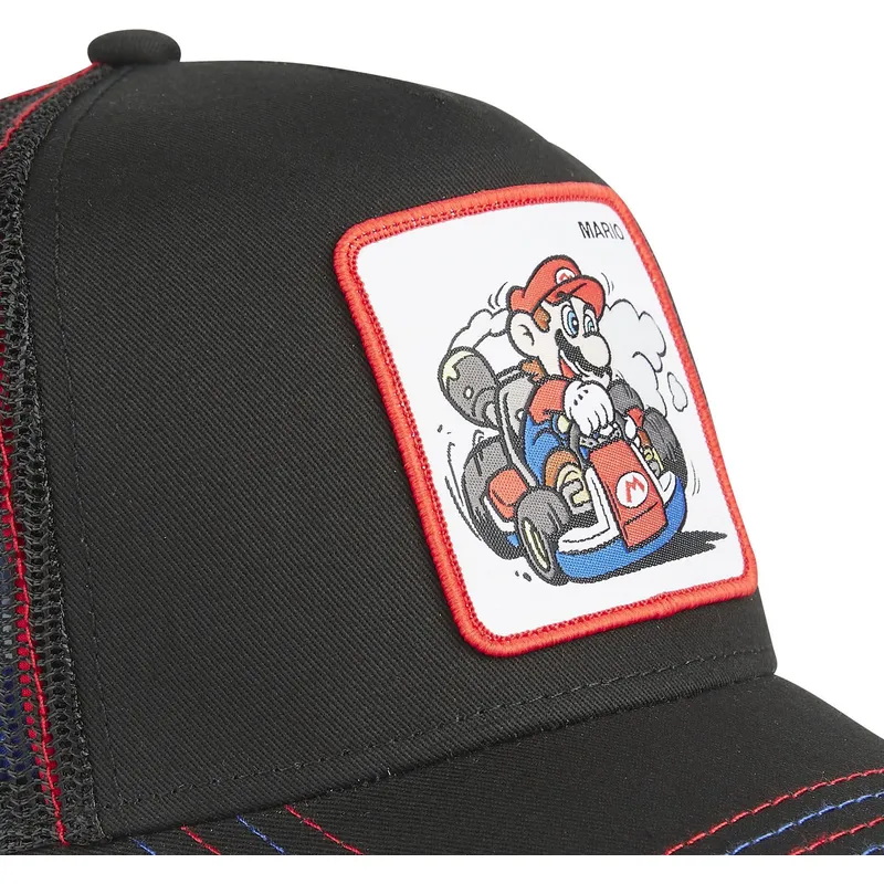 petten-gebogen-zwart-snapback-kart-dri1-bros-mario-super-mario-bros-van-capslab